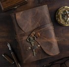 Handmade Leather Journal writing Diary bound Daily Notepad For Men   Women