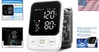 Portable Blood Pressure Monitor With Backlit Display - Perfect For Nighttime Use