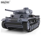 Henglong Rc Tank 2 4g 1 16 Scale 7 0 Plastic German Panzer Iii L Rtr 3848 Model