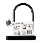   9 5  Bike U-lock With Key  Black  1 85 Lb