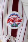 1990 Nick Leyva Philadelphia Phillies Game Used Worn Home Jersey Beal Collection