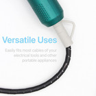 Spiral Cable Wrap  10ft     1 2 Inch Spiral Wire Wrap For Pc Tv Wire Organiz