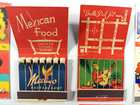 Vtg Mexican Feature Matchbooks Full Unstruck   Matchbook Cover Lot