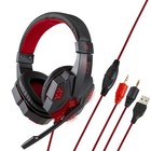 3 5mm Wired Gaming Headset Mic Led Headphones Stereo Surround
