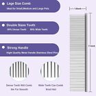Slicker Ergonomic Long-pin Brush Grooming Brush For Long-haired Dogs   Cats