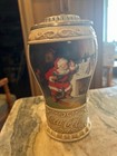 1996 Longton Crown Coca Cola Christmas Stein Collection  a Message For Santa 