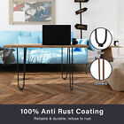 Tc-homeny 30  Metal Hairpin Table Legs Set Of 4 Solid Iron Coffee Table Desk Leg