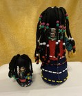 Ndebele Handmade African Mother   Child Beaded Fertility Ceremonial Dolls