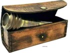 Vintage Brass Kaleidoscope With Case Antique Maritime Collectible Children Gift
