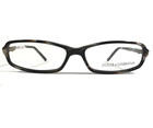 Dolce   Gabbana Eyeglasses Frames Dg 551 636 Black Brown Striped Horn 53-14-135
