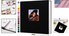 Personalized Memories In Style  11x10 6 In Linen Photo Album With 40 Blank Pages