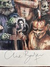 Signed Clive Barker Lithograph - Books Of Blood Vol 1 Cover Art - 1988 Arcane