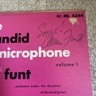 Candid Camera Precursor Candid Microphone Lp Alan Funt Signed 1950 Vintage 