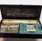 Factory Seal  Vintage Gillette Made In England No25 Jubilee Set Razor  1935  Nos