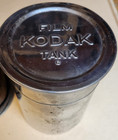 Large 6  Tall Vintage Kodak Film Tank C Canister Old Photography With Film