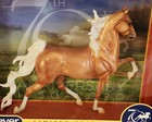 Breyer 70th Anniversary Glossy Palomino Saddlebred Cca Model No  8224 Nib