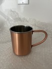 The Hangar 1 Distillery   12 Oz  Copper Mug W riveted Handle   S steel Lining