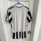 Adidas Juventus Team Black   White Striped Soccer Jersey Shirt