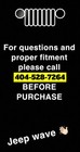 Jeep Wrangler Half Doors Jk 4 Door Factory Oem Jku Unlimited Hydro Blue Oe In Ga