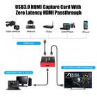 Usb 3 0 Hdmi Video Capture Card 1080p 60fps For Switch  Xbox  Ps4  Obs  Twitch