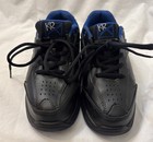 Kr Strikeforce Flyer Youth Boys Sz  4 Bowling Shoes Synthetic Leather Blk blue