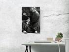 The Godfather Poster  Don Vito   Michael Corleone  Father   Son  Italian Mafia 