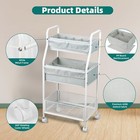 Rolling Cart - Nursery  Diaper  Art   Craft Storage