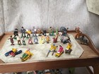 Collection Of Vintage Farm - Themed Toy Figurines Made Of Painted Lead