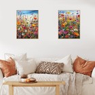 2 Pack Wild Flowers Paint By Numbers For Adults bohemian Style Diy Paint By Diam