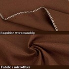  King Pillowcase Set - 2 Pack Brushed Microfiber 20x36 King  20  X 36   Brown