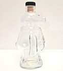 Williams Sonoma Clear Glass Bear Maple Syrup Bottle