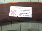 Vintage Western Australian Aboriginal Carved Wood Boomerang -