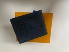 Louis Vuitton Multiple Monogram Slender Canvas Black Men   s Wallet W box