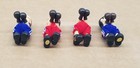 4-1988 George Bush   Michael Dukakis Political 4  Boxing Figures In Outfits O4