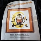 Bucilla Creative Needlecraft Midnight Watch Owl Crewel Kit Mcm  2381 See Descrip