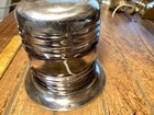 Vintage Perko Chrome  Glass Steaming  Bow Light New Led Wiring bulb 10  Long