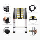 Jiahe 16 5ft 5m Aluminum Telescoping Extension Ladder Portable Multipurpose P   