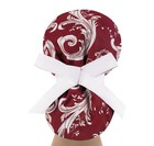 Scrub Hats  Nurse Scrub Cap  Womens Surgical Hat  Ponytail Scrub Cap Paisley