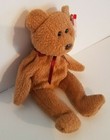 Ty Original 1993 Beanie Baby Curly Bear Great Condition Rare Retired Tag Errors