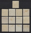 B d  1916-18 Bosnia   Herzegovina Scott J14-j26 Postage Due Used 