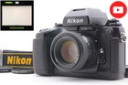 No Lcd Leaks mint   Strap  Nikon F4 Camera Af Nikkor 50mm F1 4 D Lens From Japan