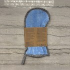 New Norwex Dual Sided Dusting window Mitt Light Blue Dusting White Window