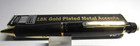 Set Of 2 Sanford paper Mate Phd Black Mechanical Pencils  5mm-1 Gold  1 Chrome