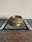 Antique 19th Century Middle Eastern Bronze Or Brass Stand Base Plant Stand 