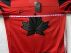 Nike Team Canada 2022 Olympic Hockey Jersey Red Black Men   s Size Xl Nwt 