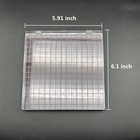 Acrylic Stamping Platform  5 9x6 1 Inch  Clear Stamps Block  Positioning Tool
