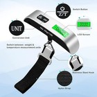 New Luggage Scale 110lb 50kg Portable Travel Lcd Digital Hanging Weight No Batte
