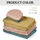 Kinlop 3 Sets Microfiber Massage Table Sheet Set 3 Colors 3 Piece Set Include   