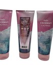 3 Bath   Body Works Pink Coconut Calypso Ultra Shea Body Cream Lotion Tube 8 Oz