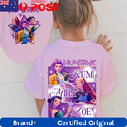 Kpop Demon Hunters Kids T-shirt Children s Shirt Graphic Top Fan Birthday Gifts